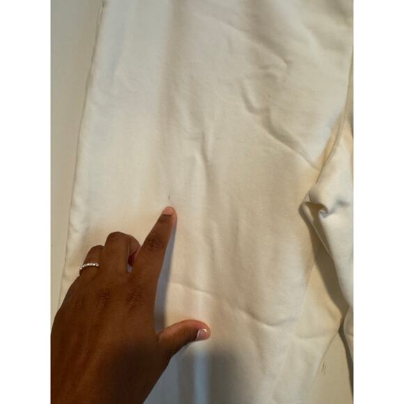 Alice + Olivia Employed White Ankle Trousers Women’s Size 12 Stretchy Workwear - Picture 8 of 8